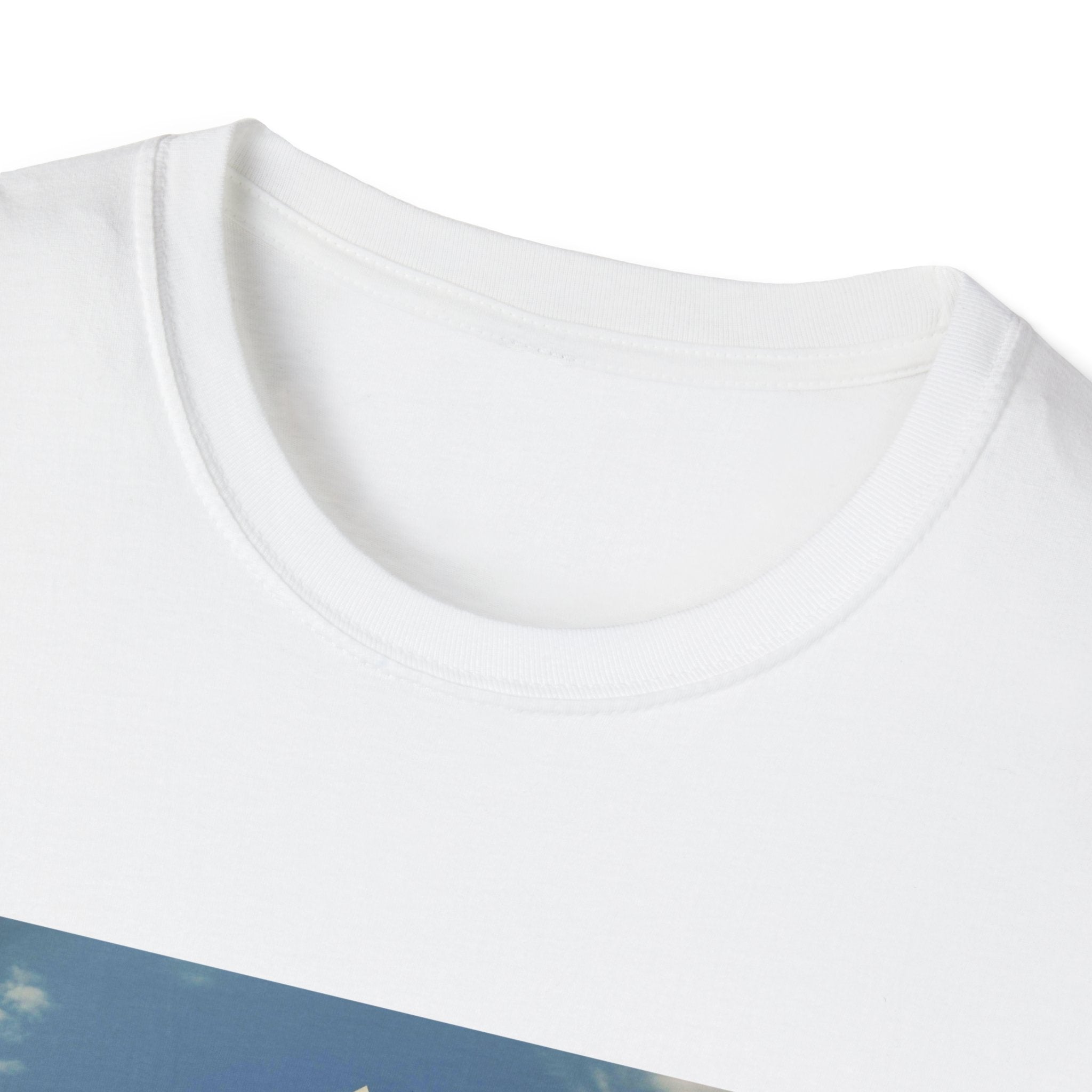 Unisex Softstyle T-Shirt: Motivational SOAR jet